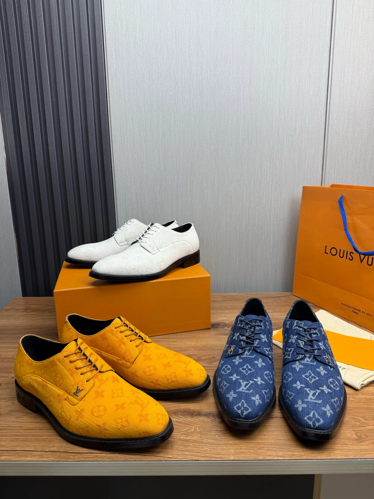 Factory 720💰 LV. Men's business casual leather shoes, all made of imported original brand leather, just to create a more comfortable wearing experience, original non-slip and wear-resistant outsole ✔️16-45 (38.45 non-refundable)